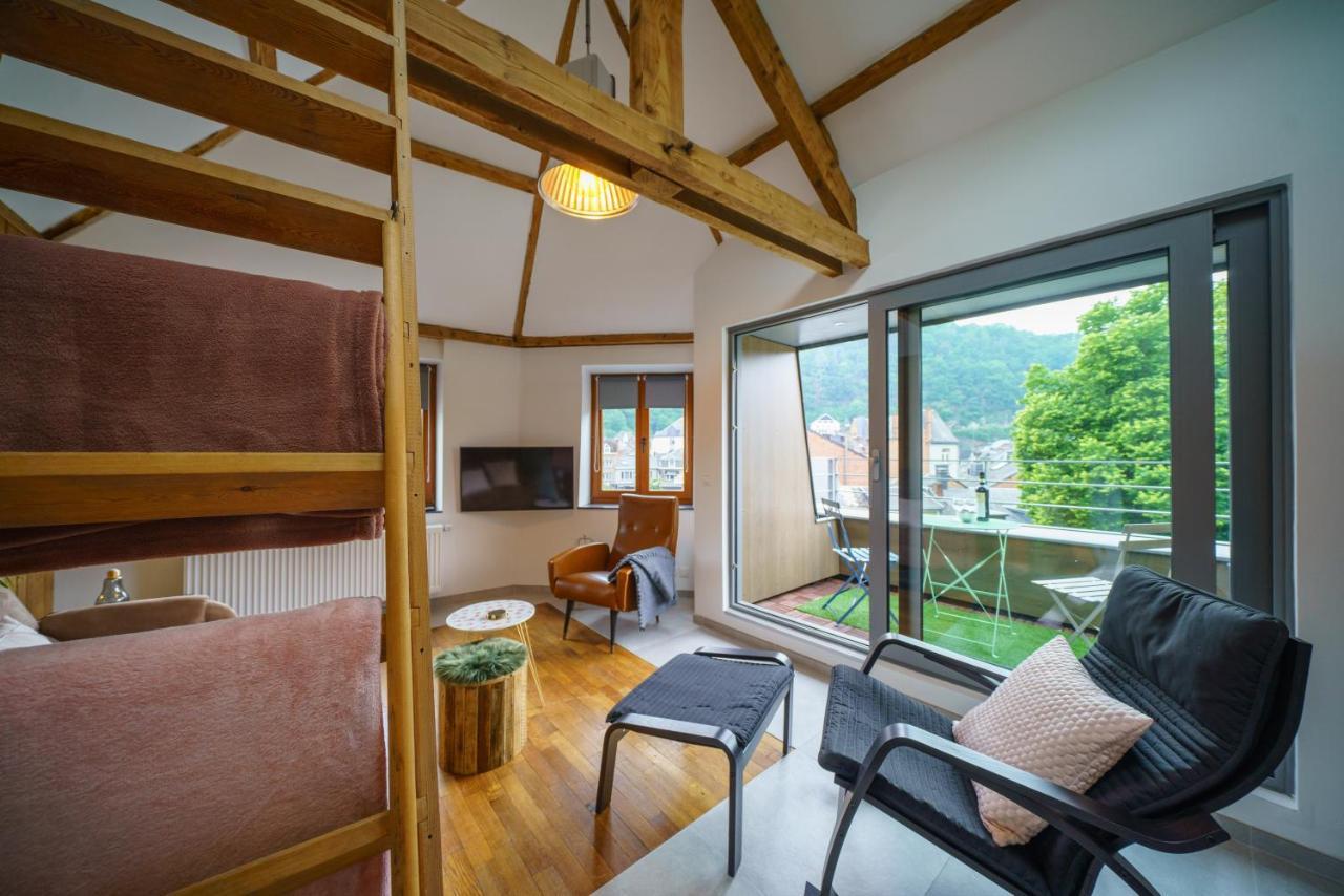 Appartement Les Bleuets Ла Рош ан Арден Екстериор снимка